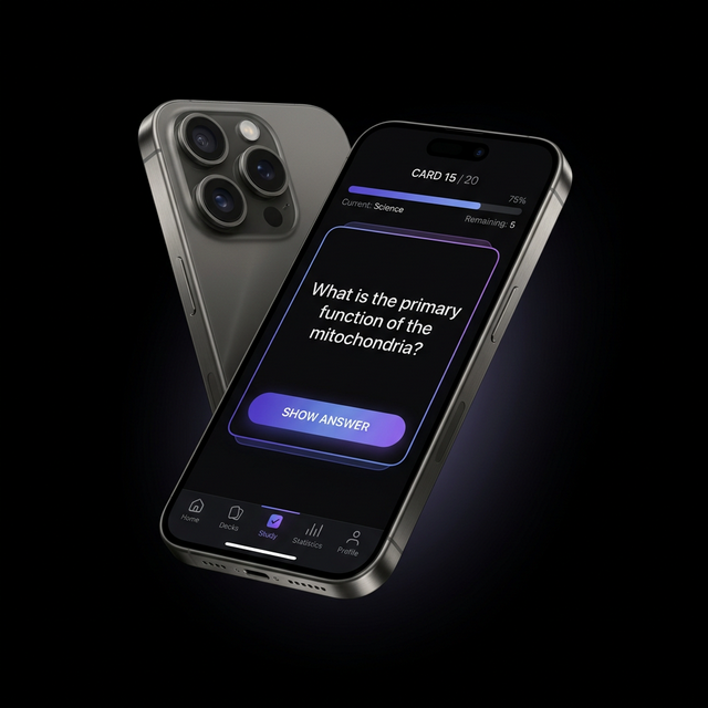 Recall Flow app running on iPhone